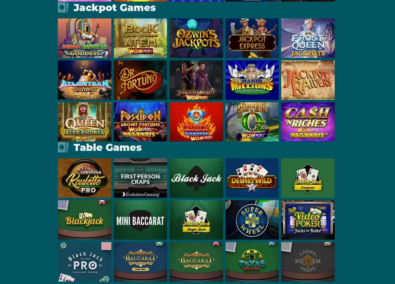 Art Casino Schnellregistrierung Übersicht